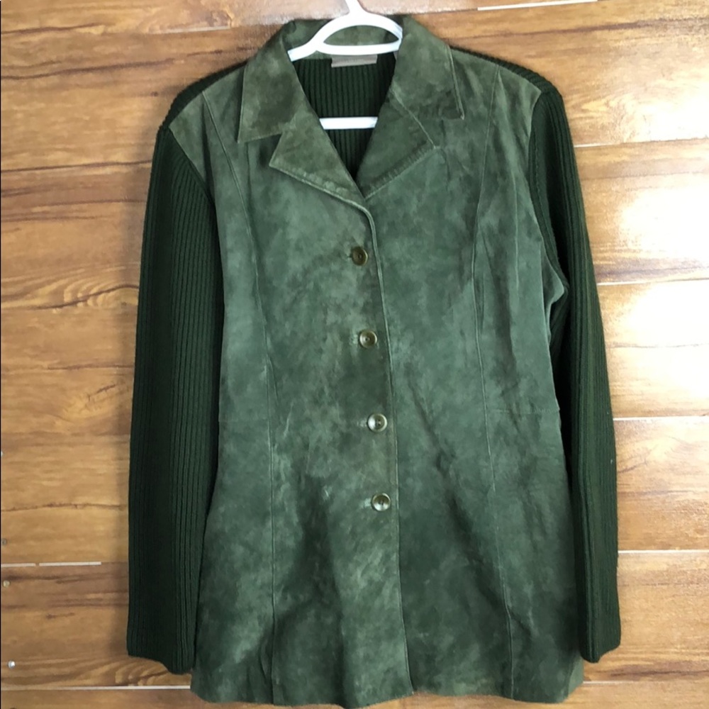 Vintage Valerie Separates leather sued women’s jacket size: Medium